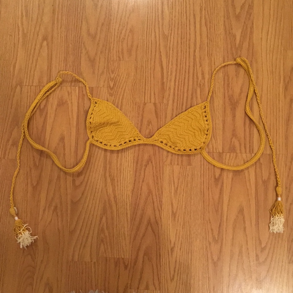 She Made Me knit swimsuit top